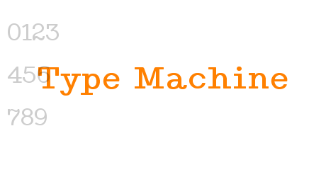 Type Machine