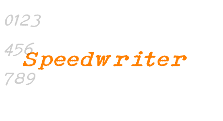 Speedwriter