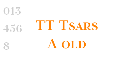 TT Tsars A Bold