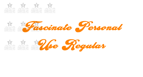 Fascinate Personal Use Regular