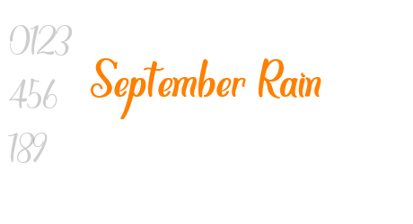 September Rain