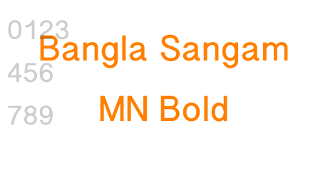 Bangla Sangam MN Bold
