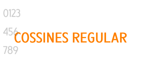 Cossines Regular