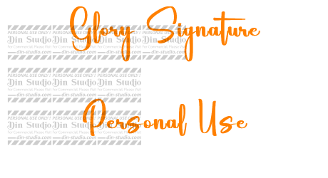 Glory Signature Personal Use