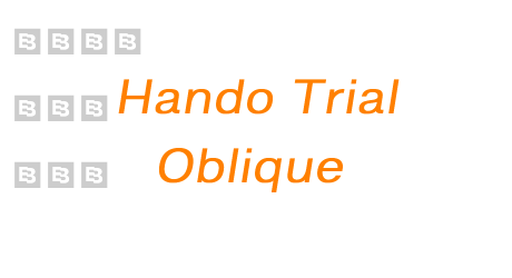 Hando Trial Oblique