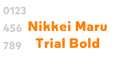 Nikkei Maru Trial Bold