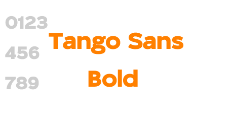Tango Sans Bold