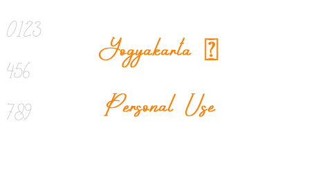 Yogyakarta – Personal Use