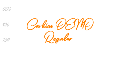 Carhius DEMO Regular