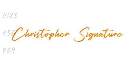 Christopher Signature