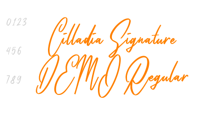 Cilladia Signature DEMO Regular