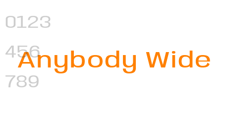 Anybody Wide