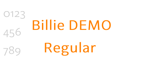 Billie DEMO Regular