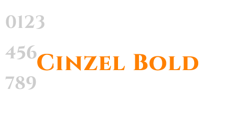 Cinzel Bold