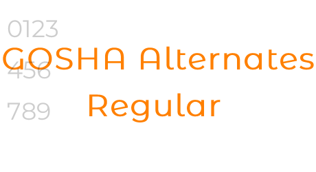 GOSHA Alternates Regular