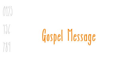 Gospel Message