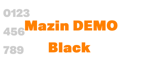Mazin DEMO Black