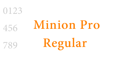 Minion Pro Regular