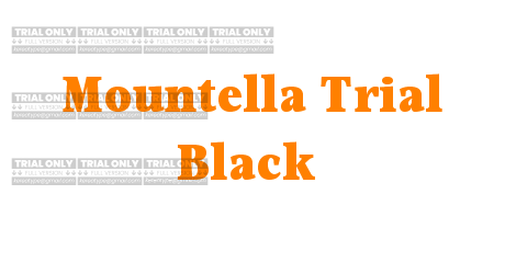 Mountella Trial Black