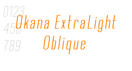 Okana ExtraLight Oblique