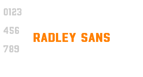 Radley Sans