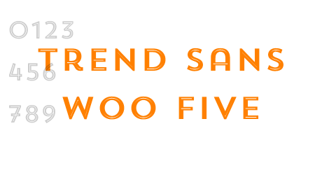 Trend Sans W00 Five