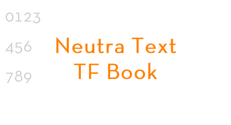Neutra Text TF Book