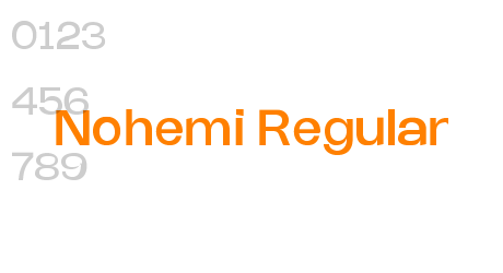 Nohemi Regular