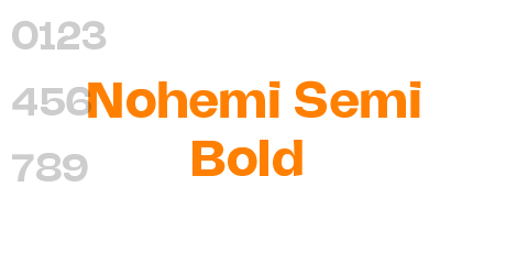 Nohemi Semi Bold