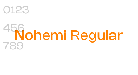 Nohemi Regular