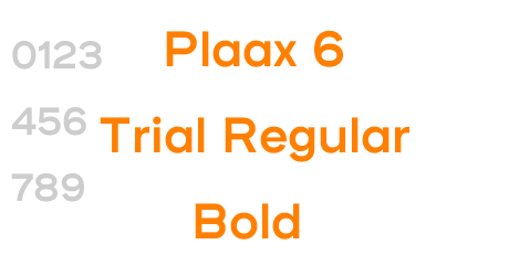 Plaax 6 Trial Regular Bold
