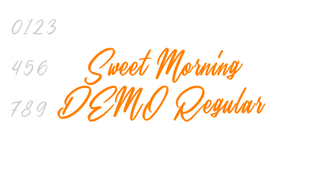Sweet Morning DEMO Regular