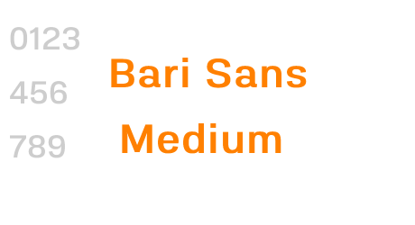 Bari Sans Medium