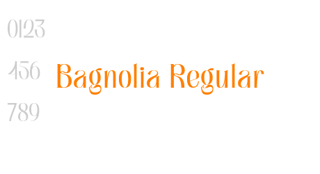 Bagnolia Regular