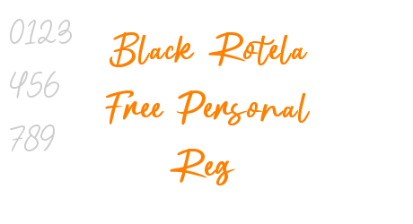 Black Rotela Free Personal Reg