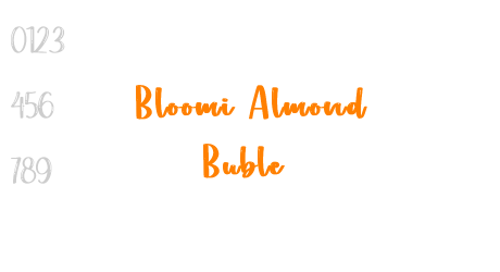 Bloomi Almond Buble