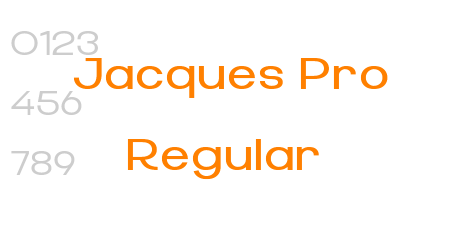 Jacques Pro Regular
