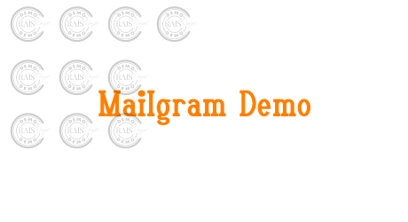 Mailgram Demo