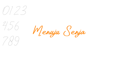 Menuju Senja