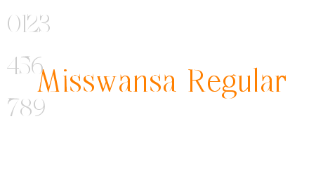 Misswansa Regular