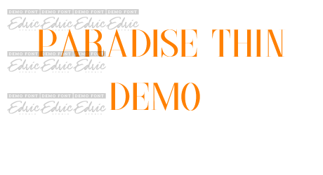 Paradise Thin Demo