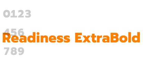 Readiness ExtraBold