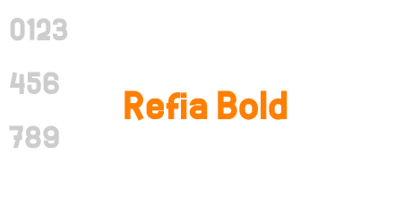 Refia Bold