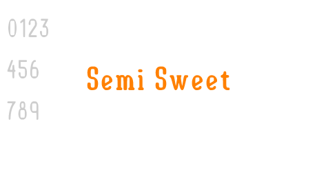 Semi Sweet