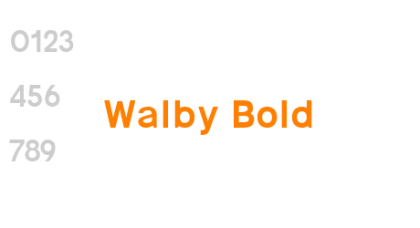Walby Bold