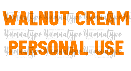 Walnut Cream Personal use