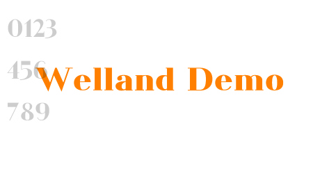 Welland Demo