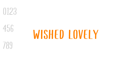 Wished Lovely