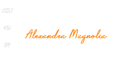 Alexandra Magnolia