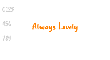 Always Lovely